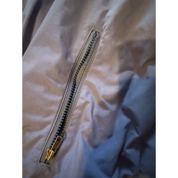 L.L BEAN Vintage Men’s Fleece Lined Jacket Blue Size L Warm-Up Bomber Skiing - Picture 6 of 8